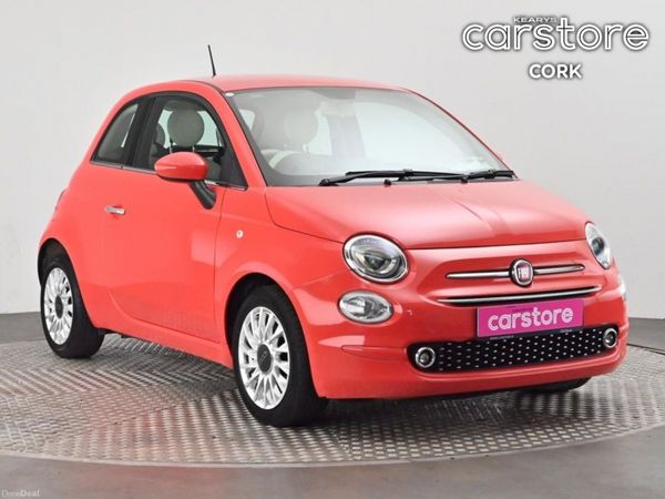 Fiat 500 Hatchback, Petrol, 2020, Pink