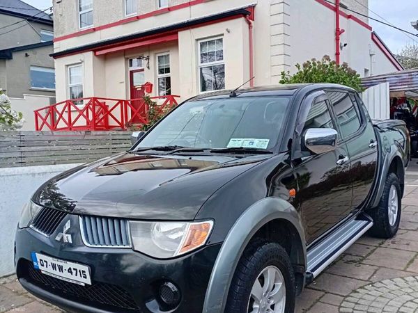 Mitsubishi L200 Crew Cab, Diesel, 2007, Black
