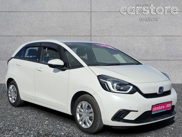 Honda Fit Hatchback, Petrol Hybrid, 2020, White