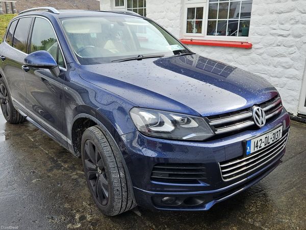 Volkswagen Touareg SUV, Diesel, 2014, Blue