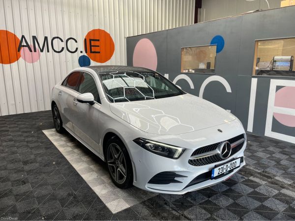 Mercedes-Benz A-Class Saloon, Petrol Plug-in Hybrid, 2023, White