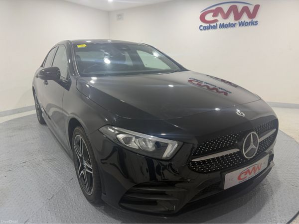 Mercedes-Benz A-Class Saloon, Petrol Hybrid, 2023, Black
