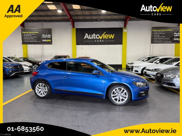Volkswagen Scirocco Hatchback, Petrol, 2009, Blue