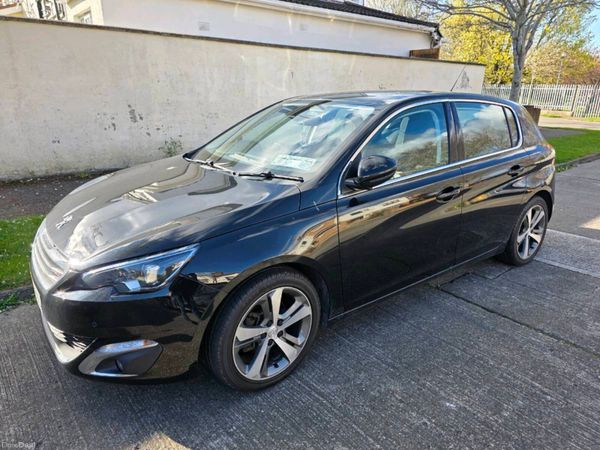 Peugeot 308 Hatchback, Petrol, 2017, Black
