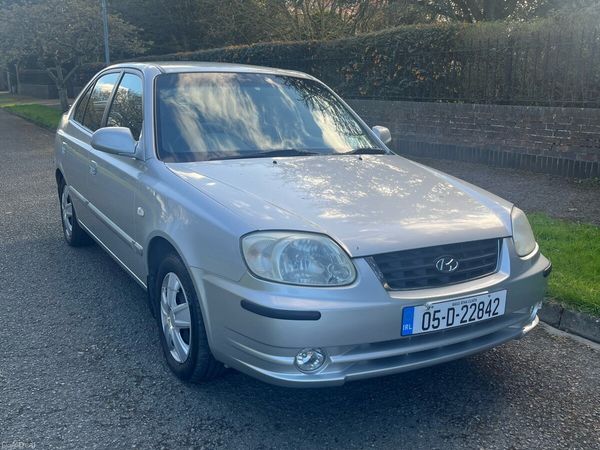 Hyundai Accent Hatchback, Petrol, 2005, Silver