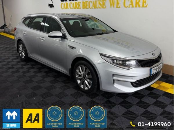 Kia Optima Estate, Diesel, 2017, Silver