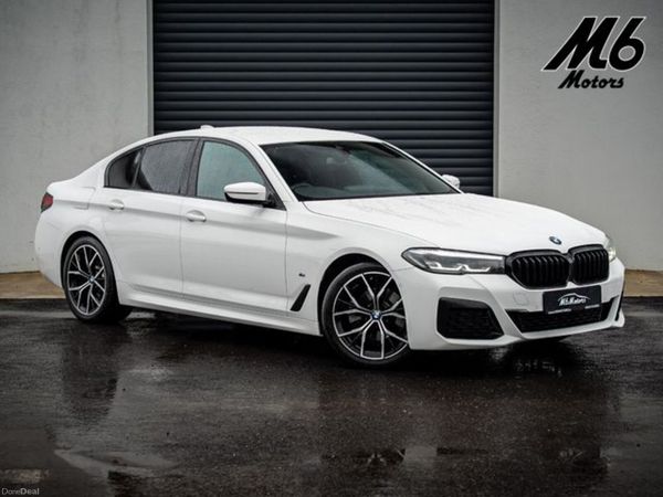 BMW 5-Series Saloon, Diesel, 2022, White