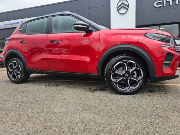 Citroen C3 Hatchback, Petrol Hybrid, 2026, Red