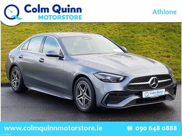 Mercedes-Benz C-Class Saloon, Petrol Hybrid, 2022, Grey