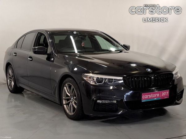 BMW 5-Series Saloon, Diesel, 2017, Black