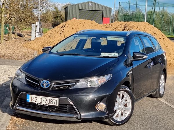 Toyota Auris Estate, Petrol Hybrid, 2014, Black