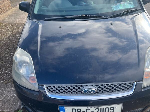 Ford Fiesta Hatchback, Petrol, 2008, Black