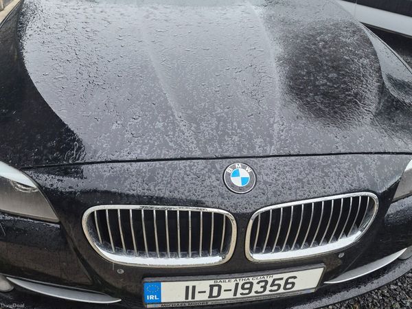 BMW 5-Series Saloon, Diesel, 2011, Black