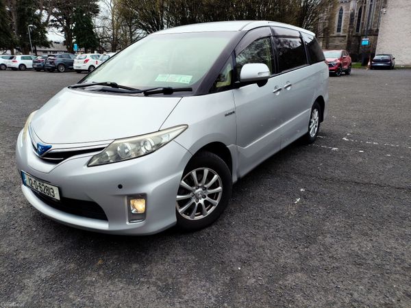 Toyota Estima MPV, Petrol Hybrid, 2012, Silver