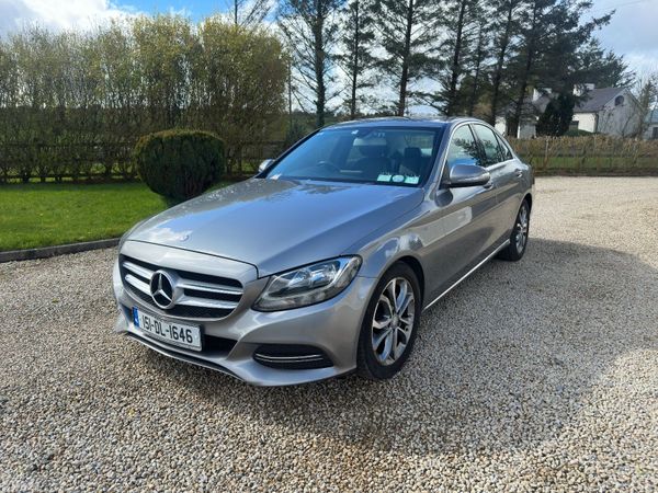 Mercedes-Benz C-Class Saloon, Diesel, 2015, Silver