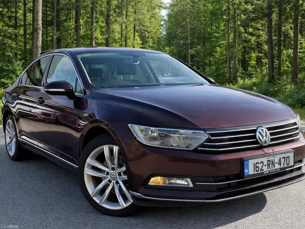Volkswagen Passat Saloon, Diesel, 2016, Red