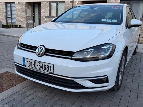 Volkswagen Golf Hatchback, Petrol, 2019, White
