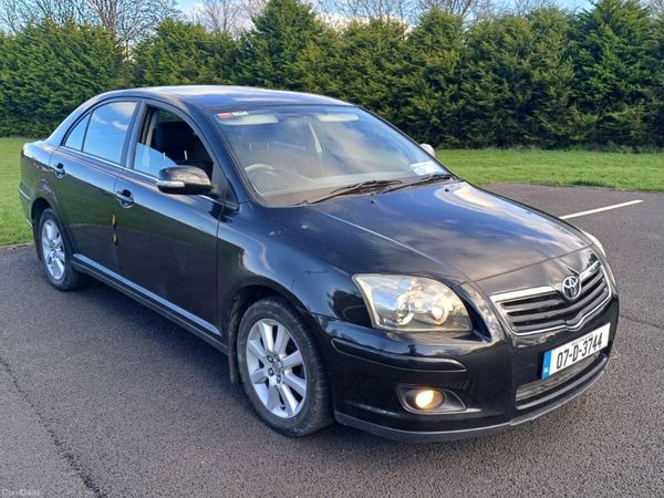 Toyota Avensis Saloon, Petrol, 2007, Black