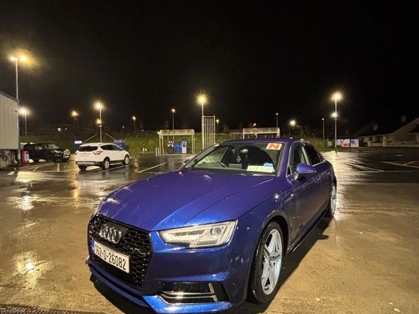 Audi A4 Saloon, Diesel, 2016, Blue