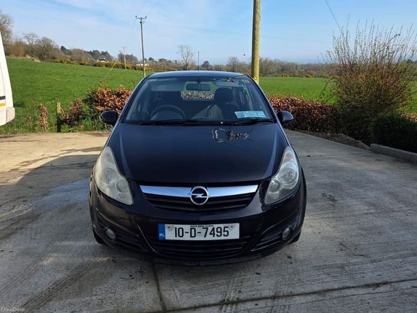 Opel Corsa Hatchback, Petrol, 2010, Black