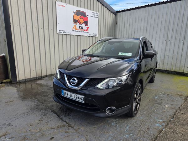 Nissan Qashqai Hatchback, Diesel, 2015, Black