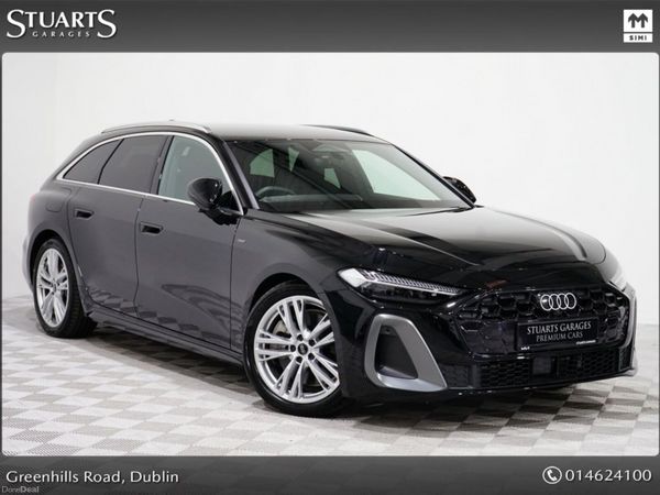 Audi A5 Estate, Petrol Plug-in Hybrid, 2025, Black