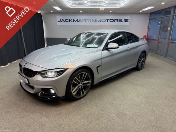 BMW 4-Series Coupe, Diesel, 2018, Silver