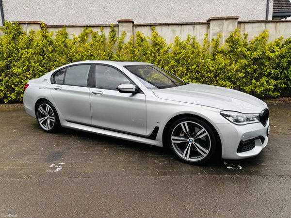 BMW 7-Series Saloon, Petrol Plug-in Hybrid, 2018, Silver