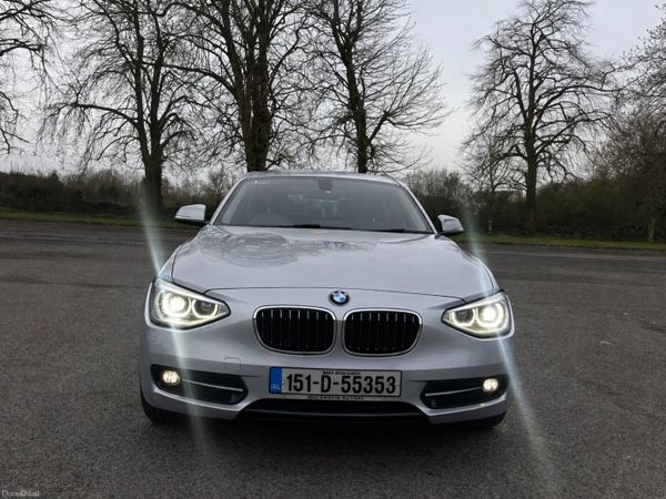 BMW 1-Series Hatchback, Petrol, 2015, Silver