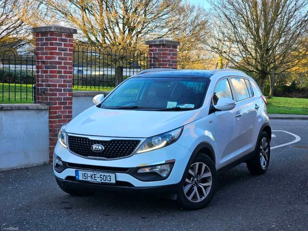 Kia Sportage SUV, Diesel, 2015, White