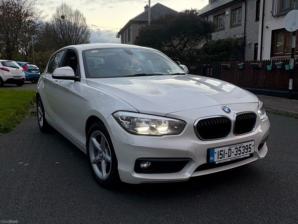 BMW 1-Series Hatchback, Diesel, 2015, White