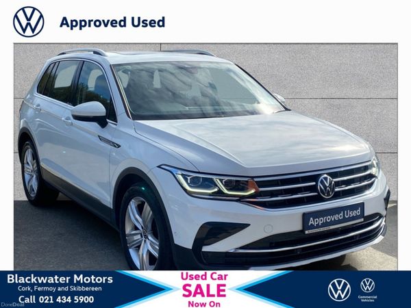 Volkswagen Tiguan SUV, Diesel, 2022, White