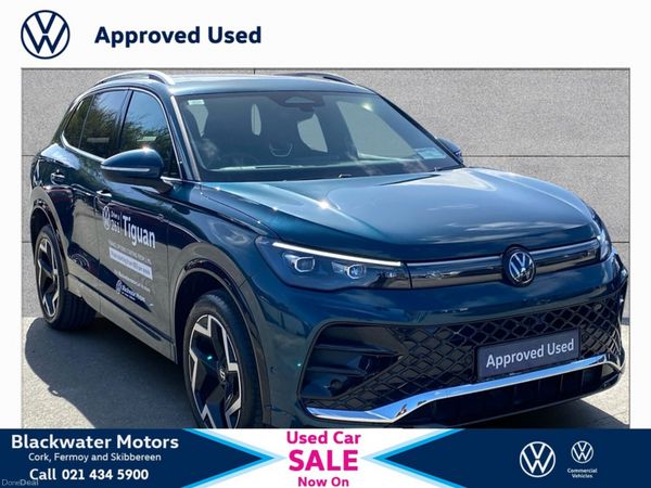 Volkswagen Tiguan SUV, Petrol Plug-in Hybrid, 2025, Blue