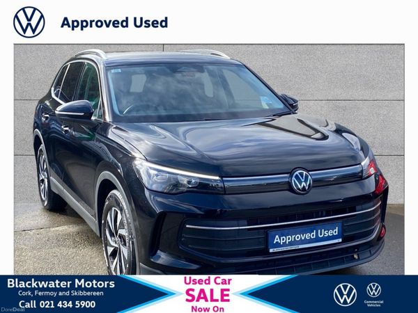 Volkswagen Tiguan SUV, Diesel, 2024, Black