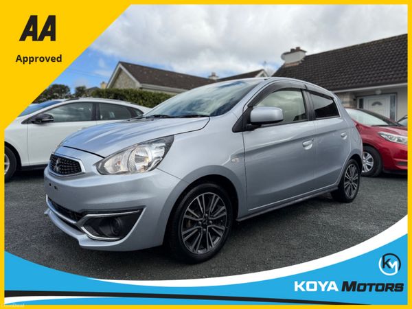 Mitsubishi Mirage Hatchback, Petrol, 2017, Silver