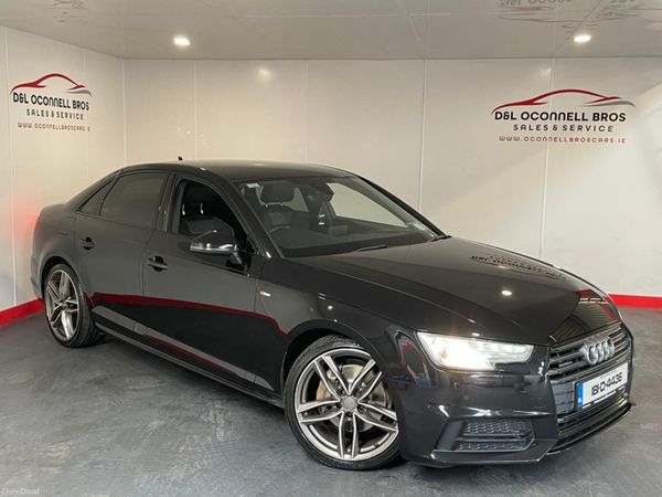 Audi A4 Saloon, Diesel, 2018, Black