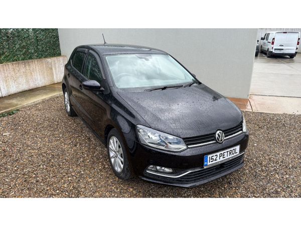 Volkswagen Polo Hatchback, Petrol, 2015, Black