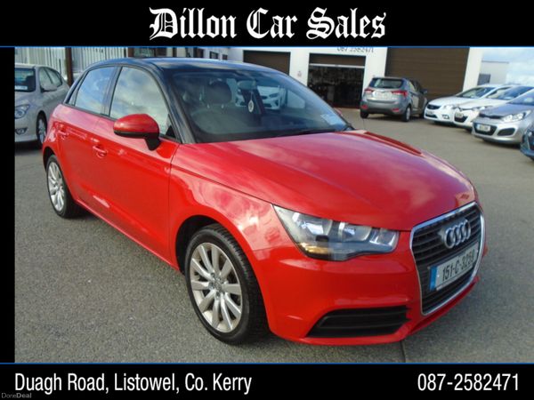 Audi A1 Hatchback, Petrol, 2015, Red