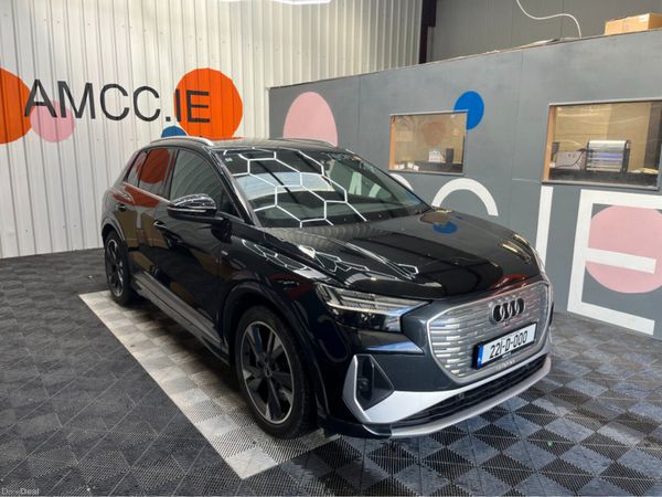 Audi Q4 e-tron SUV, Electric, 2022, Black