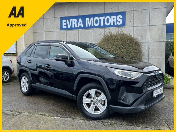 Toyota RAV4 SUV, Petrol Hybrid, 2020, Black