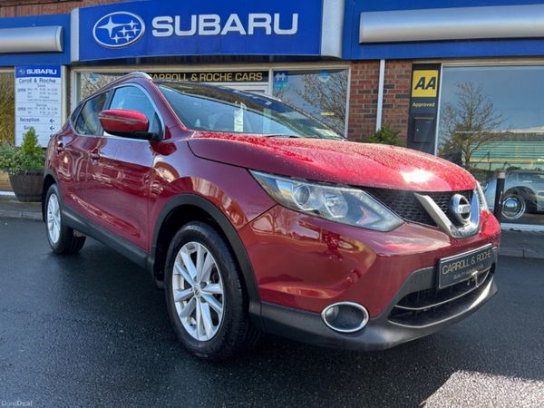 Nissan Qashqai SUV, Diesel, 2016, Red