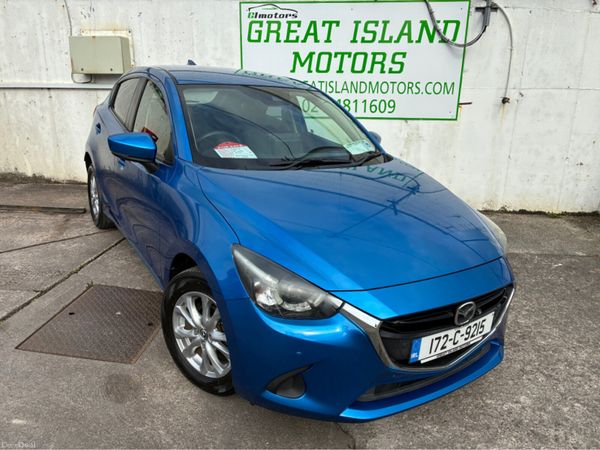 Mazda Demio Hatchback, Petrol, 2017, Blue