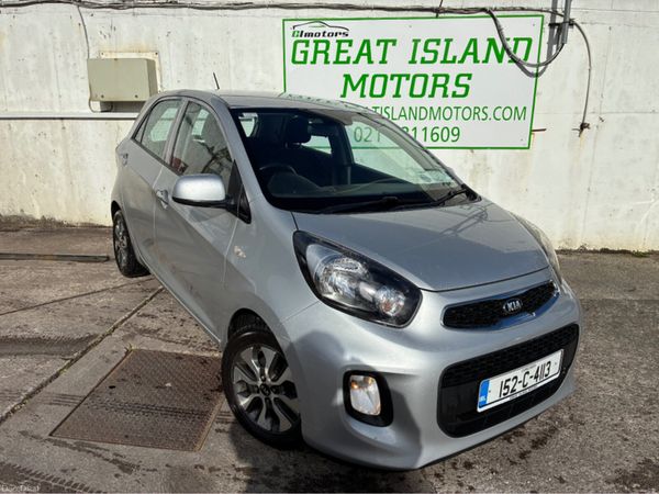 Kia Picanto Hatchback, Petrol, 2015, Silver