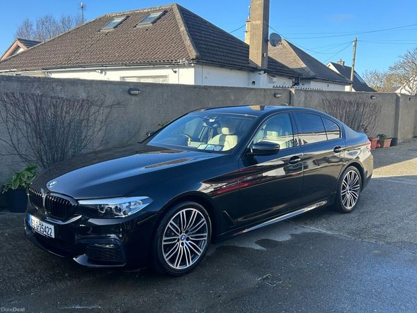 BMW 5-Series Saloon, Diesel, 2019, Black