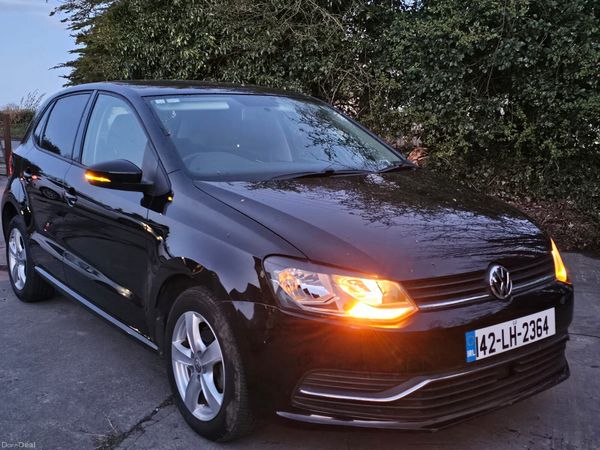 Volkswagen Polo Hatchback, Petrol, 2014, Black