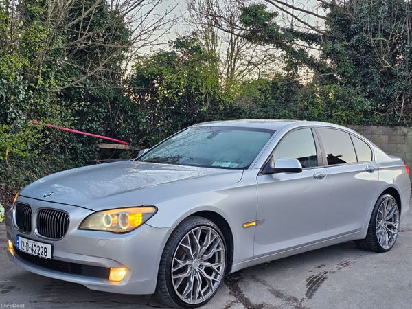 BMW 7-Series Saloon, Diesel, 2012, Silver