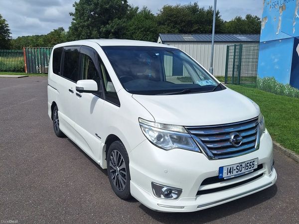 Nissan Serena MPV, Petrol Hybrid, 2014, White