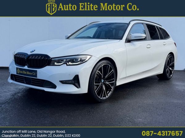 BMW 3-Series Estate, Diesel, 2020, White