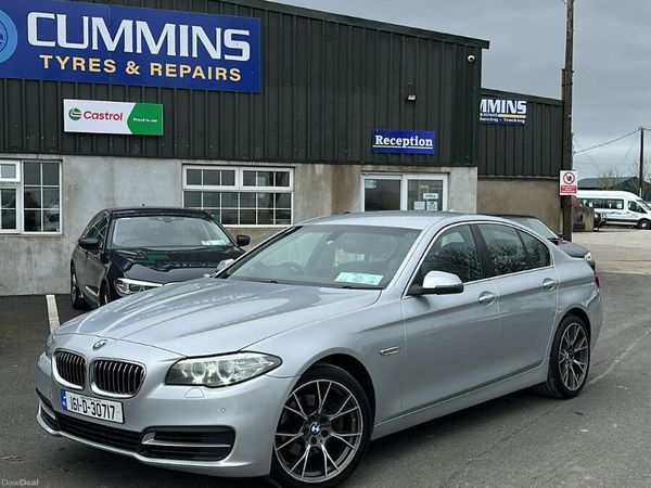 BMW 5-Series Saloon, Diesel, 2016, Silver