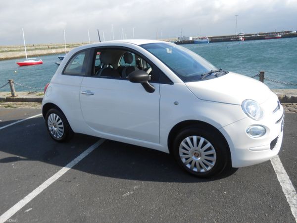 Fiat 500 Hatchback, Petrol, 2016, White